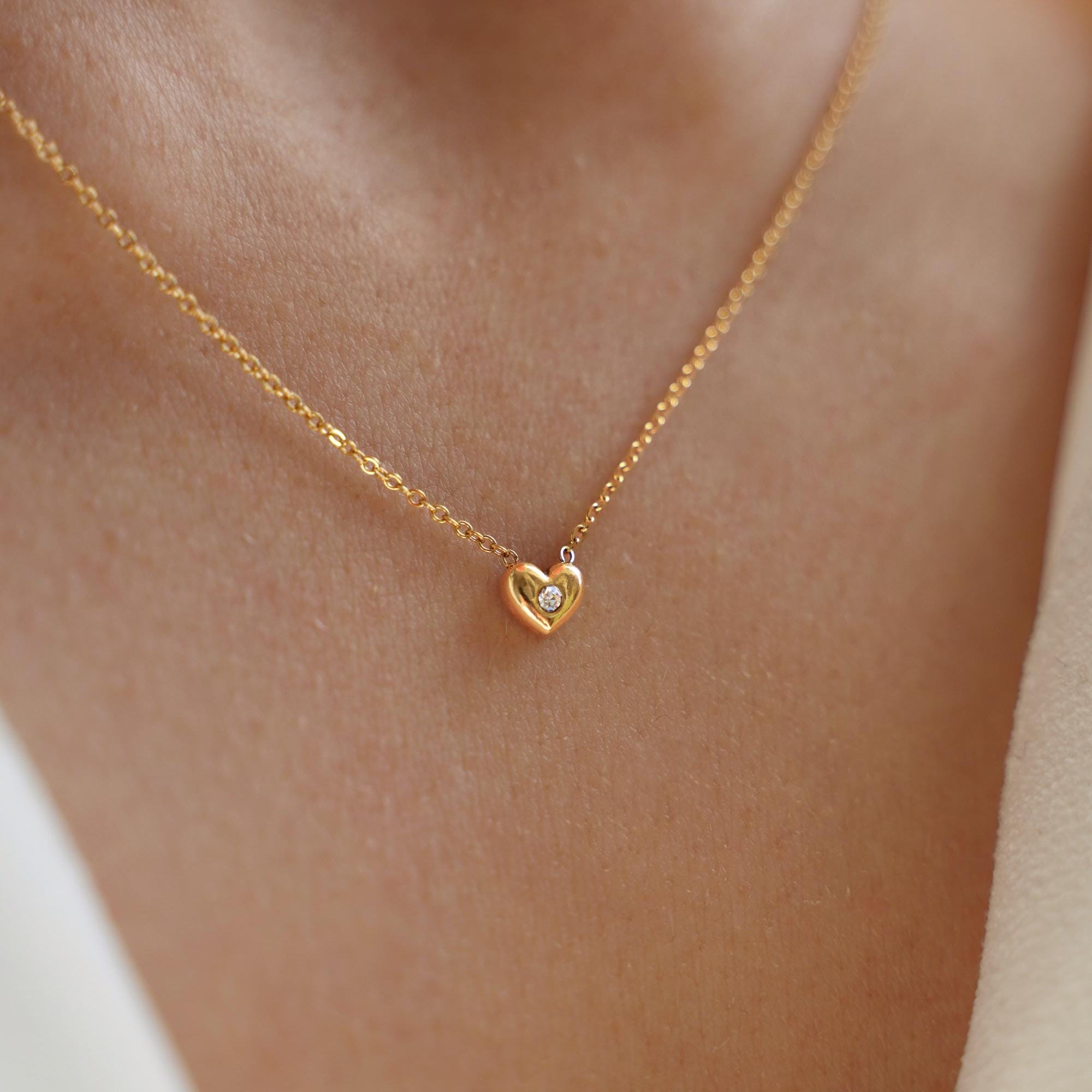 Collier pendentif coeur